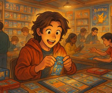 Person finds mystery card