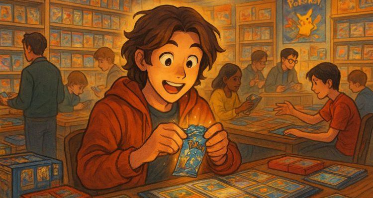 Person finds mystery card